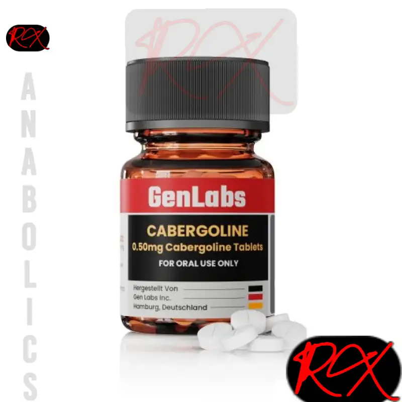 protected_0306250603325 CABERGOLINE 0.50MG / PER TAB – 30 TABLETS – GENLABS